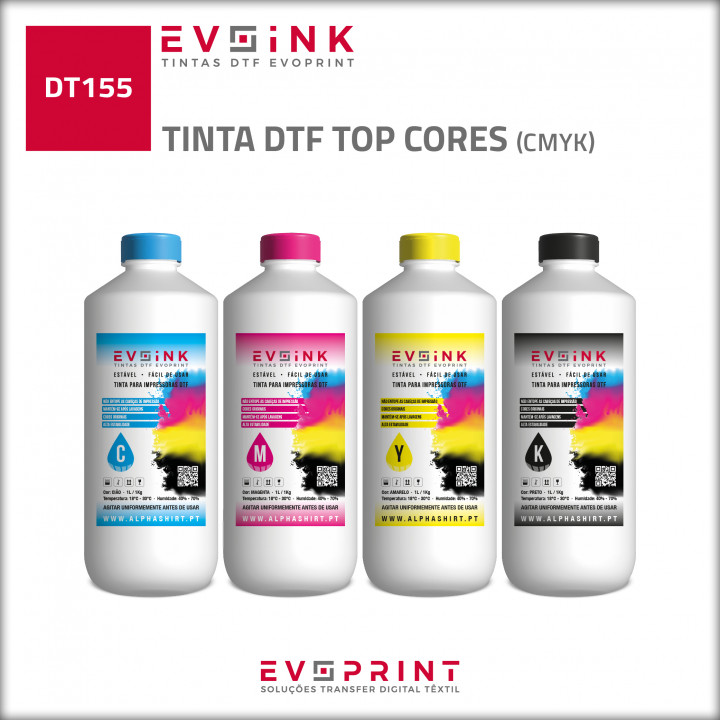 TINTA DTF TOP CORES