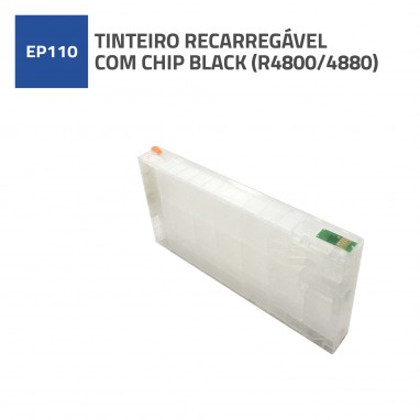 TINTEIRO RECARREGAVEL COM CHIP BLACK (R4800/4880)