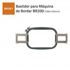 BASTIDOR PARA MAQUINA DE BORDAR BR200 - 190X140mm