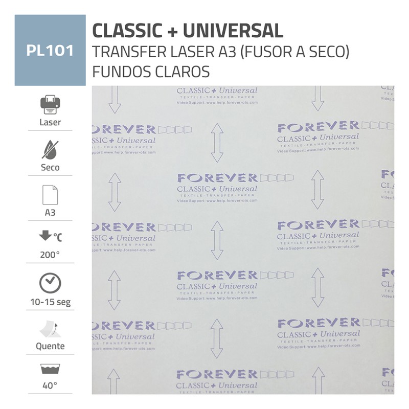 TRANSFER LASER A3 F.CLAROS CLASSIC/UNIVERSAL