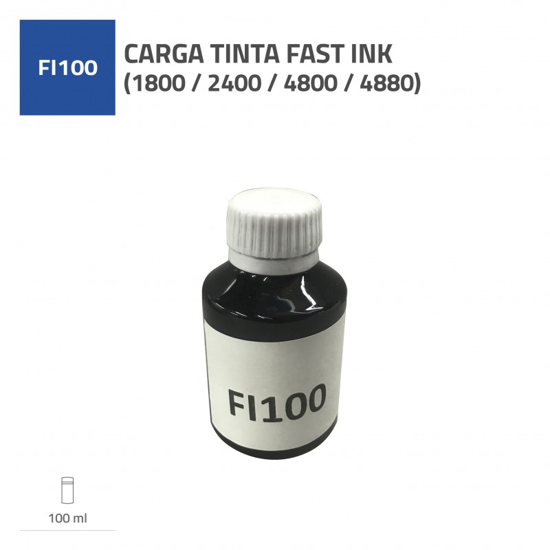 CARGA TINTA FAST INK 100ML(1800/2400/4800/4880)