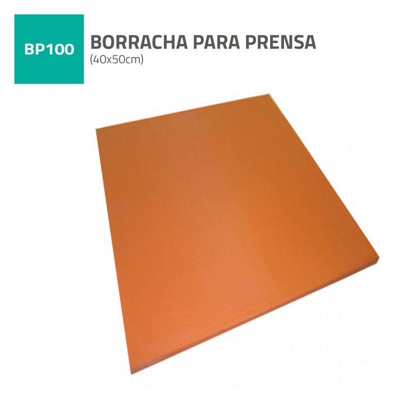 BORRACHA PARA PRENSA 40X50